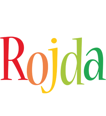 Rojda birthday logo