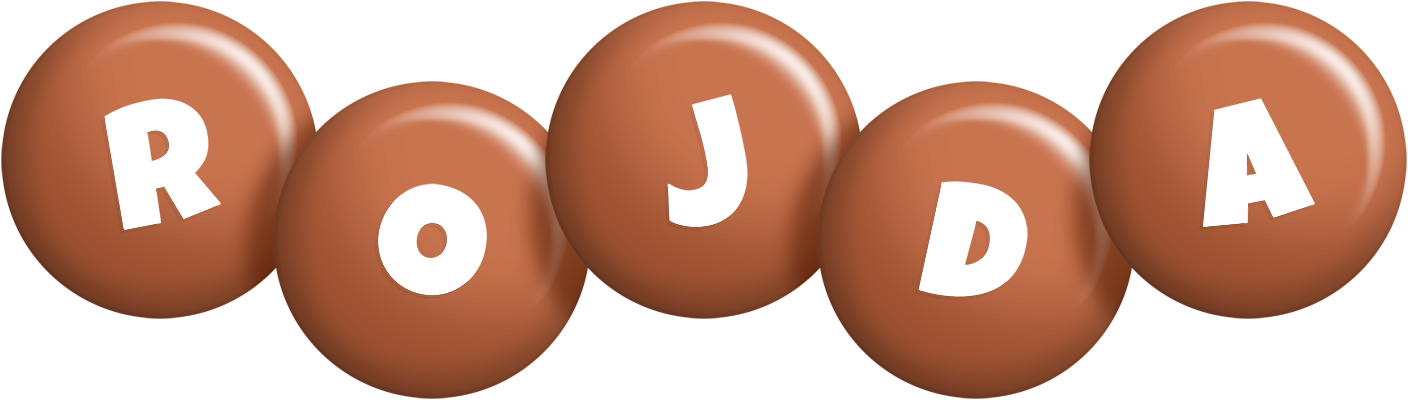 Rojda candy-brown logo