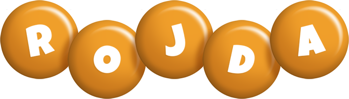 Rojda candy-orange logo