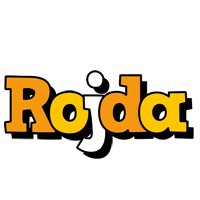 Rojda cartoon logo