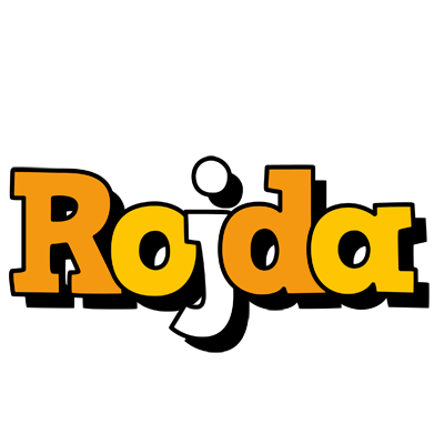 Rojda cartoon logo
