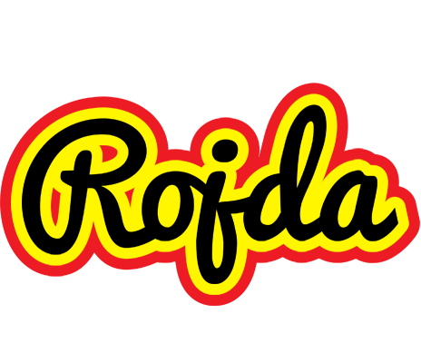 Rojda flaming logo