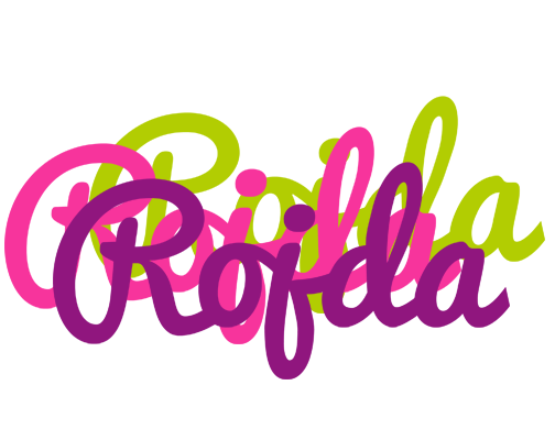 Rojda flowers logo