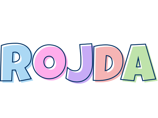 Rojda pastel logo
