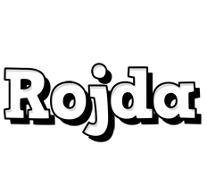 Rojda snowing logo