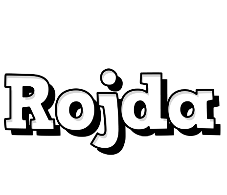 Rojda snowing logo