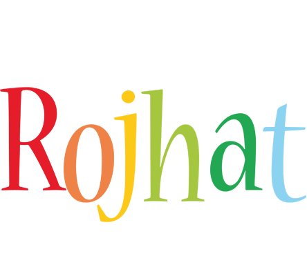Rojhat birthday logo