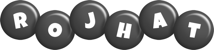 Rojhat candy-black logo