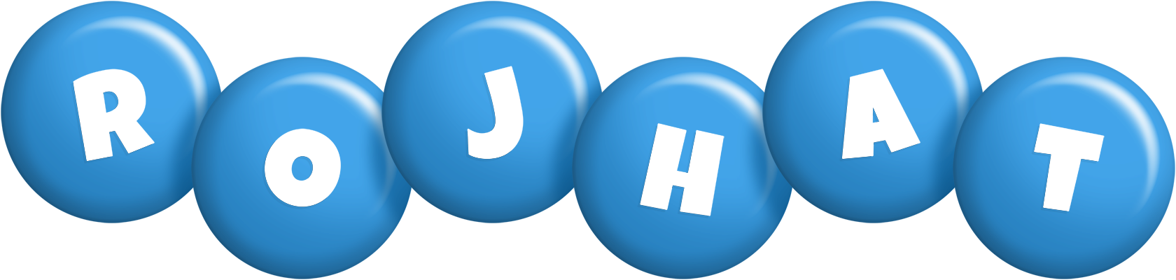 Rojhat candy-blue logo