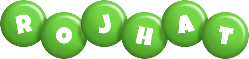Rojhat candy-green logo