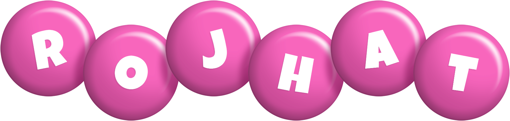 Rojhat candy-pink logo