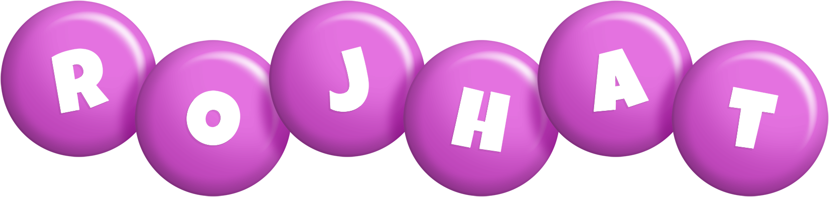 Rojhat candy-purple logo