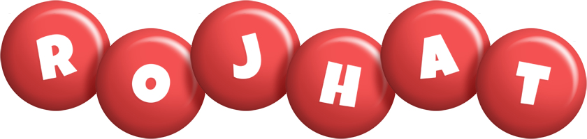 Rojhat candy-red logo