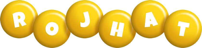 Rojhat candy-yellow logo