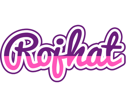 Rojhat cheerful logo