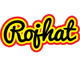 Rojhat flaming logo