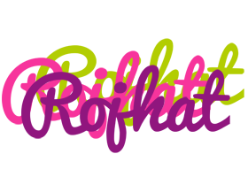 Rojhat flowers logo