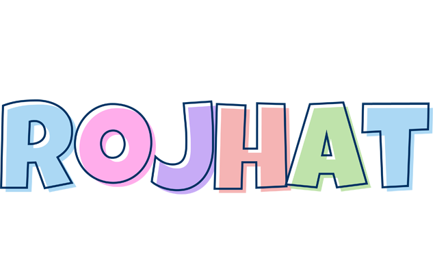 Rojhat pastel logo