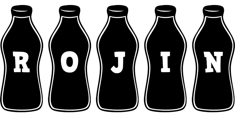 Rojin bottle logo