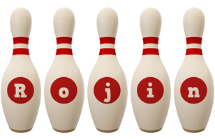 Rojin bowling-pin logo