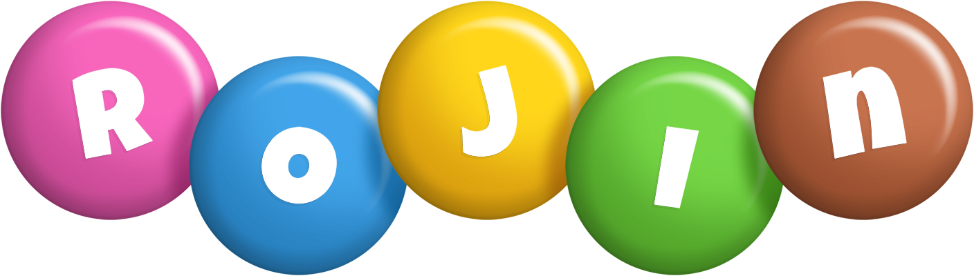 Rojin candy logo