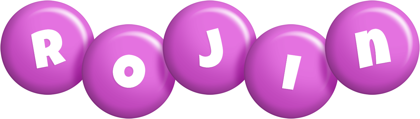 Rojin candy-purple logo