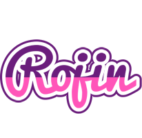 Rojin cheerful logo