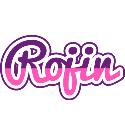 Rojin cheerful logo