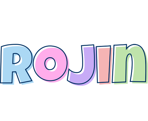 Rojin pastel logo