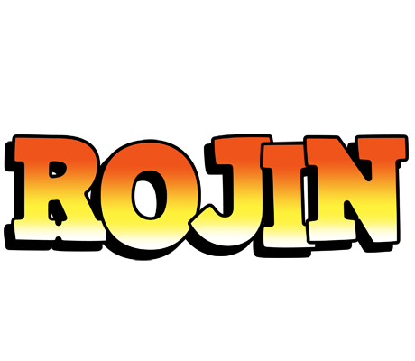 Rojin sunset logo