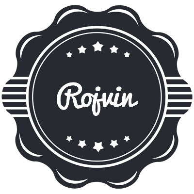 Rojvin badge logo