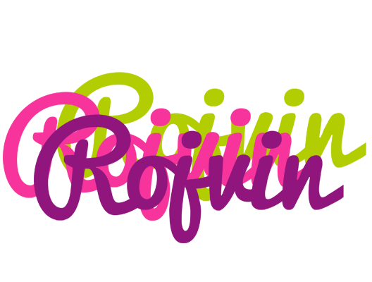 Rojvin flowers logo