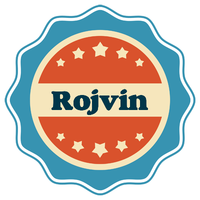 Rojvin labels logo