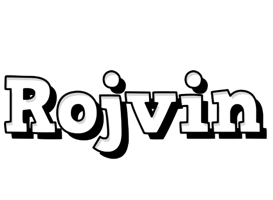 Rojvin snowing logo