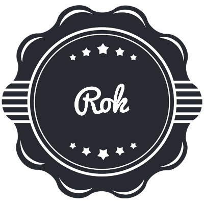 Rok badge logo