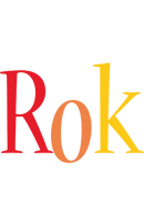 Rok birthday logo