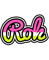 Rok candies logo