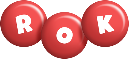 Rok candy-red logo