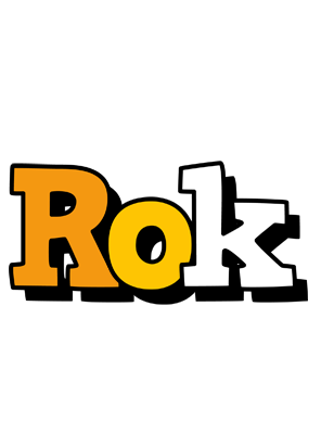 Rok cartoon logo