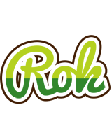 Rok golfing logo