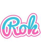 Rok woman logo