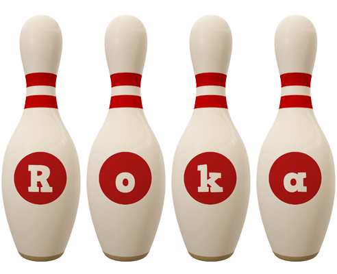 Roka bowling-pin logo