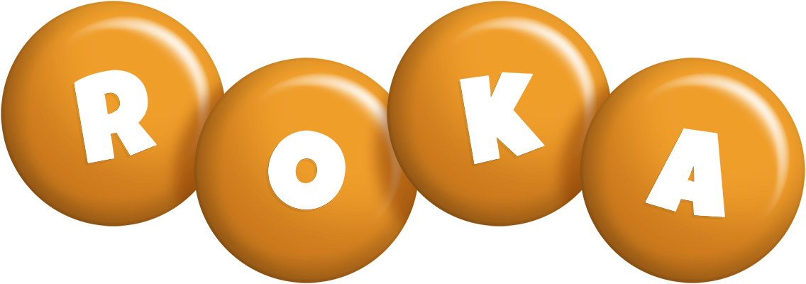 Roka candy-orange logo