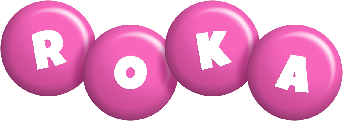 Roka candy-pink logo