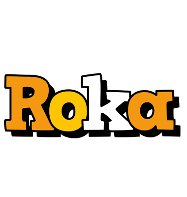 Roka cartoon logo