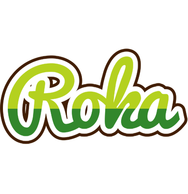Roka golfing logo