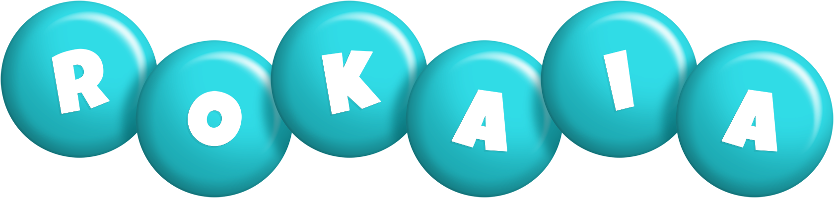 Rokaia candy-azur logo