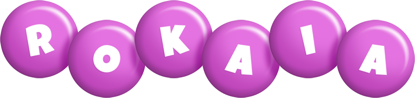 Rokaia candy-purple logo