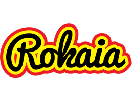 Rokaia flaming logo