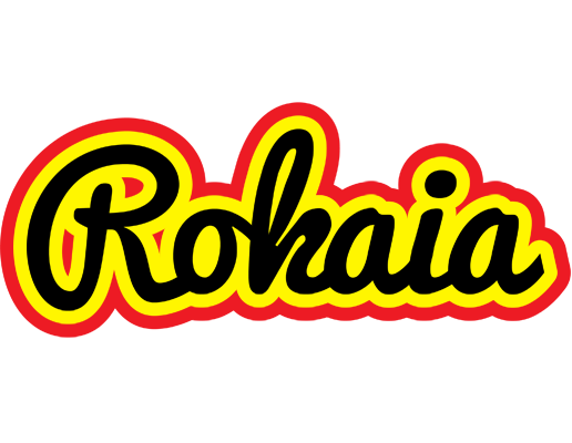 Rokaia flaming logo